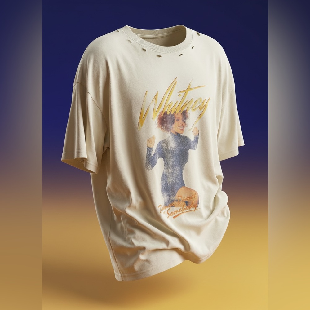 Whitney Graphic Oversized T-Shirt